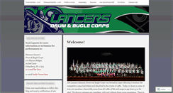 Desktop Screenshot of lancersdrumandbuglecorps.com